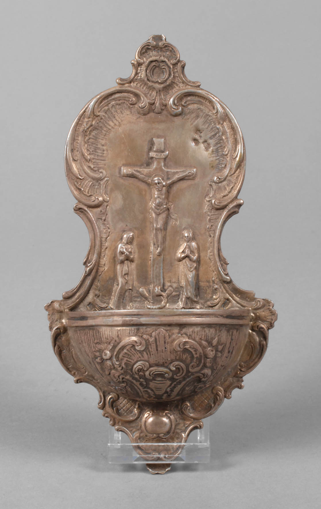 Kleines Weihwasserbecken Silber