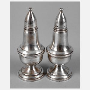 Salz- und Pfefferstreuer Silber