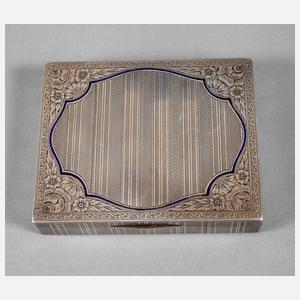 Zigarettendose Silber