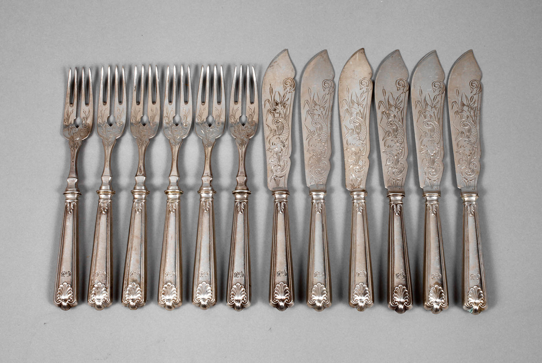 Silber Fischbesteck