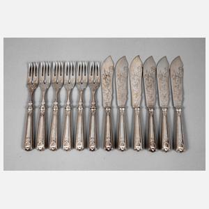Silber Fischbesteck