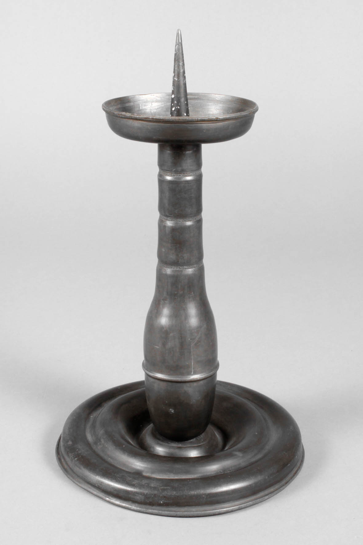 Barocker Zinnleuchter