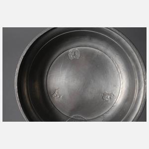 Großer sächsischer Zinnwalzenkrug 1795