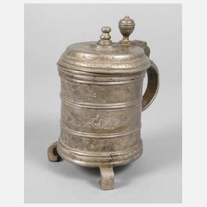 Kleiner massiver Zinnkrug