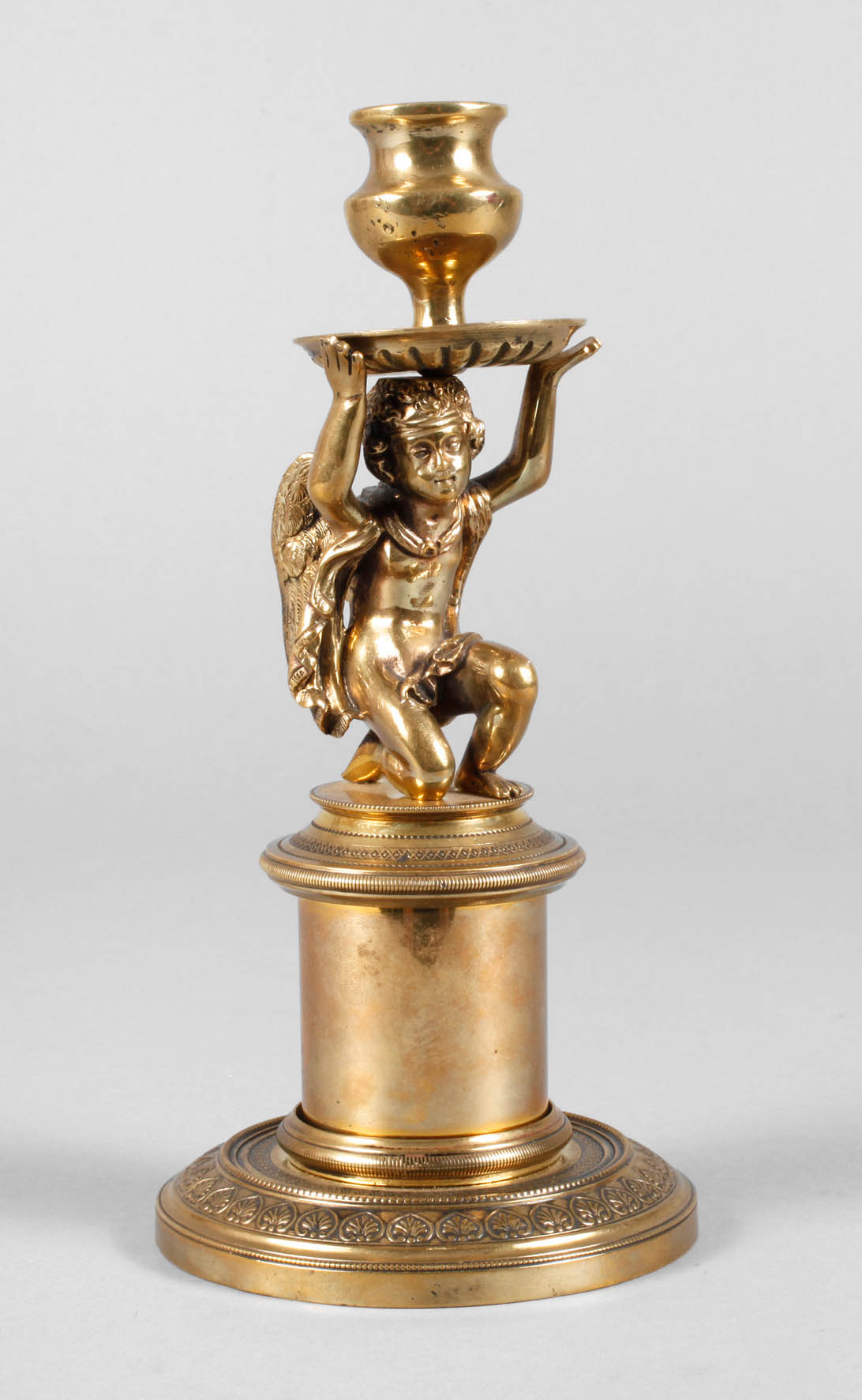 Empire Leuchter mit Engel