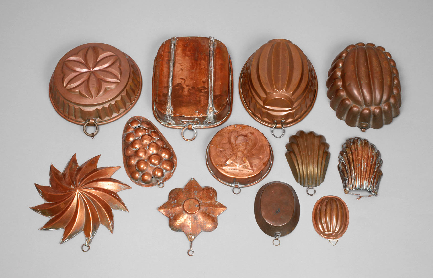 Konvolut Kupferformen