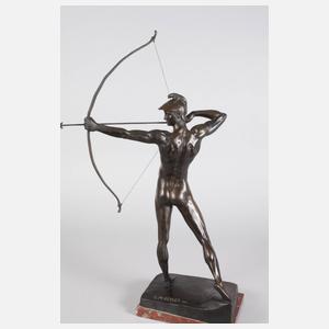 Ernst Moritz Geyger, Bogenschütze