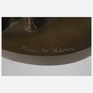 Musizierender Faun mit Zimbeln