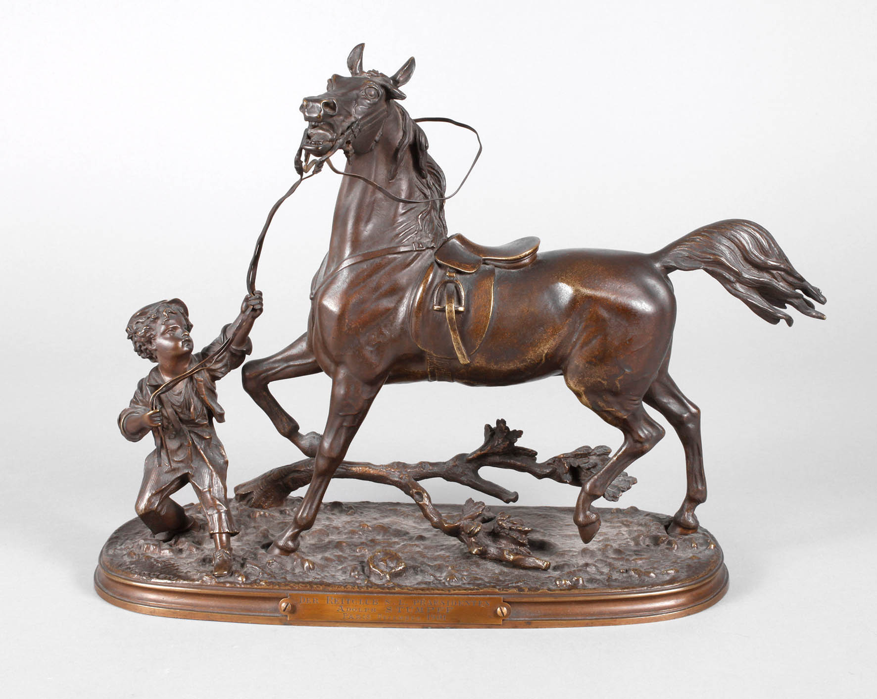 Arthus Waagen, Pferdebändiger