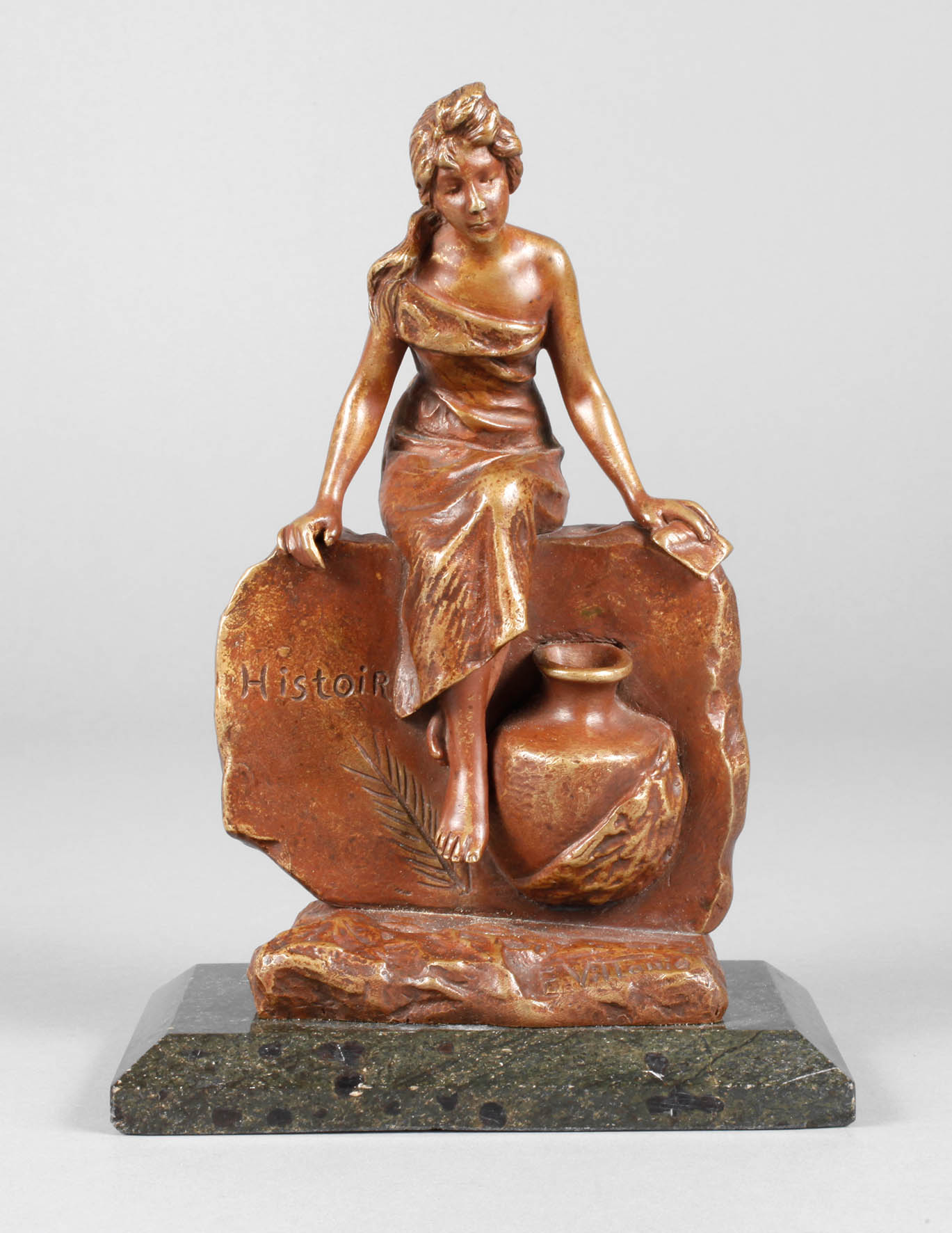 Emmanuel Villanis, Allegorie auf die Kunstgeschichte