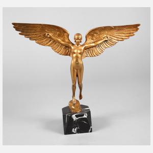 Gotthilf Jäger, Ikarus als weiblicher Akt