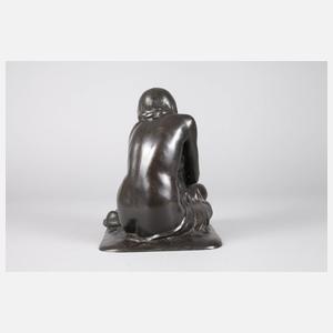 Hans Dietzsch-Sachsenhausen, Kauerndes Mädchen