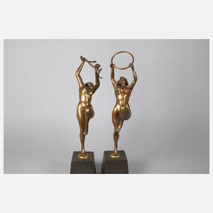 Léon Mignon, Paar Tänzerinnen