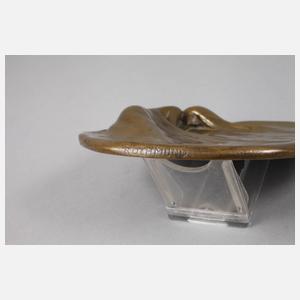 Albert Rothmund Bronzeplakette ”Schlafende”