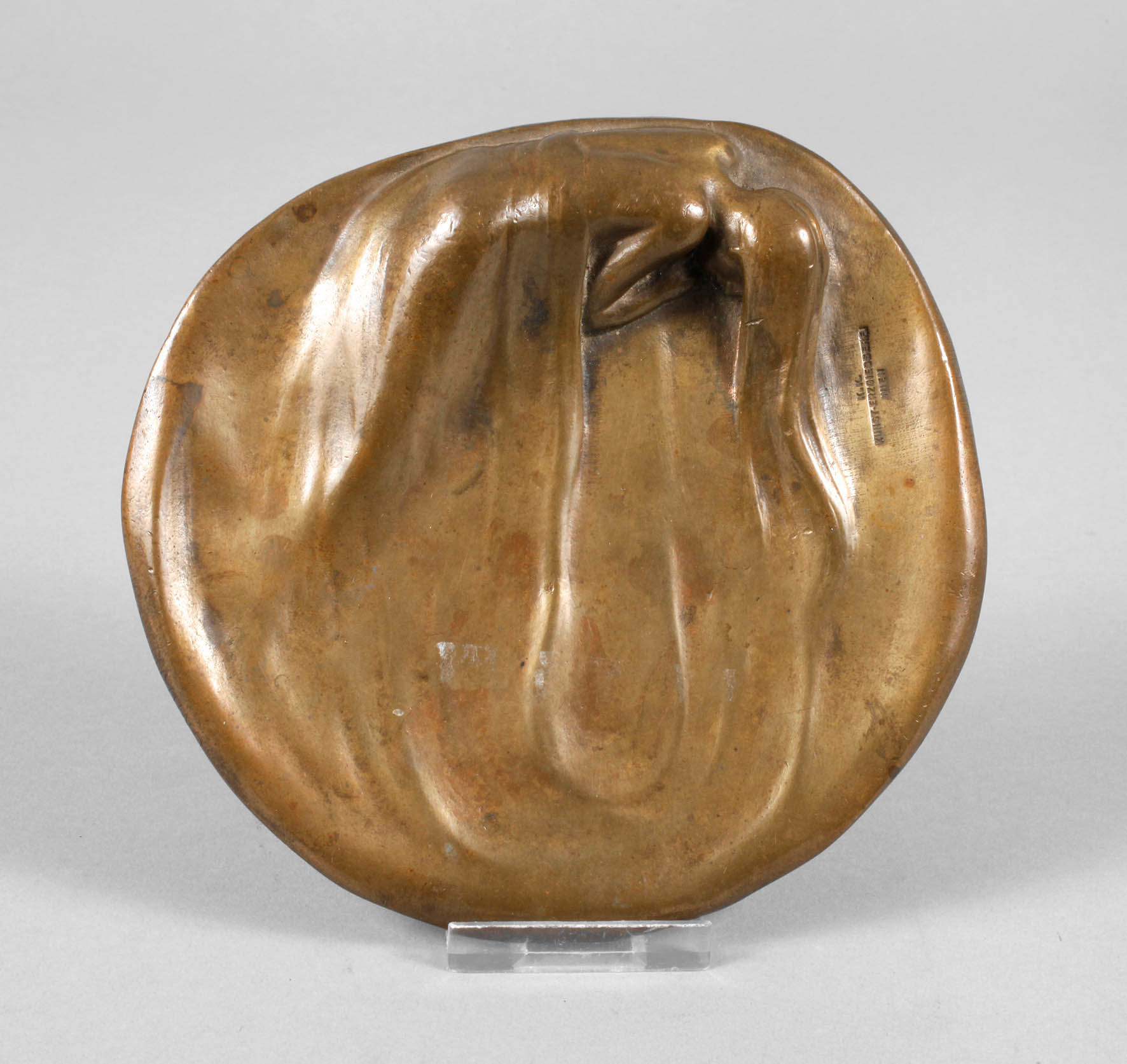 Albert Rothmund Bronzeplakette ”Schlafende”