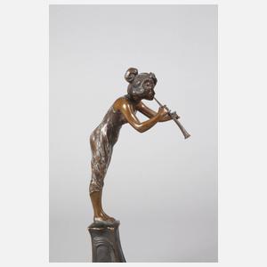 Victor Heinrich Seifert, Mädchen mit Flöte