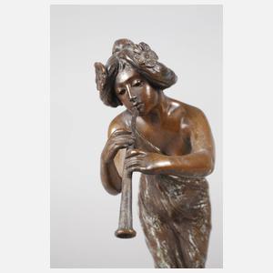 Victor Heinrich Seifert, Mädchen mit Flöte