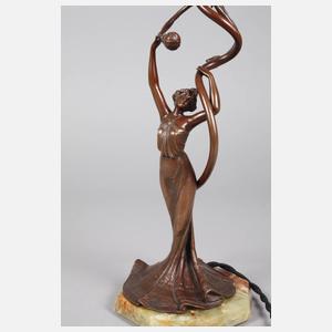 Figürlicher Lampenfuß Jugendstil