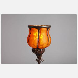 Figürlicher Lampenfuß Jugendstil