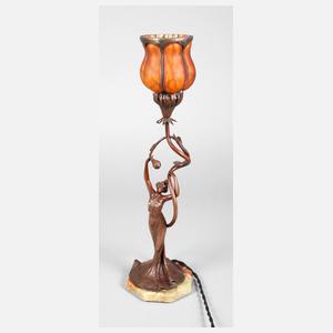 Figürlicher Lampenfuß Jugendstil