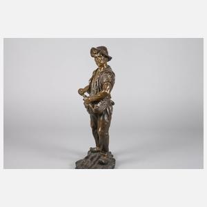 Georges Omerth, Bauer bei der Saat