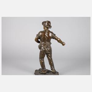 Georges Omerth, Bauer bei der Saat