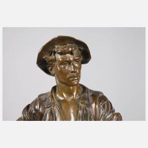 Georges Omerth, Bauer bei der Saat