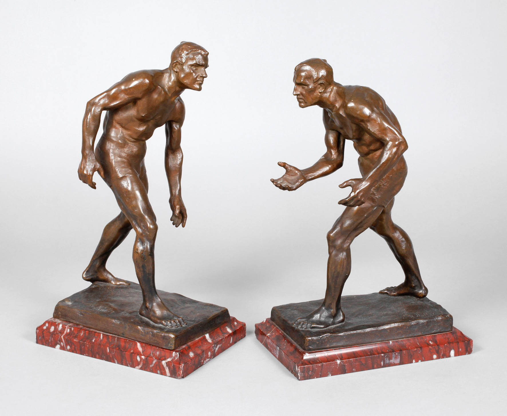 Hans Müller, zwei Ringer