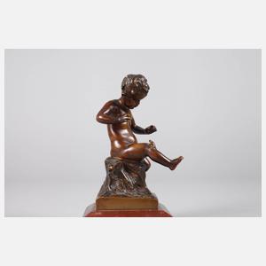 Edmund Gomansky, Putto und Frosch