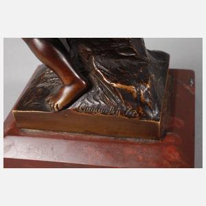 Edmund Gomansky, Putto und Frosch