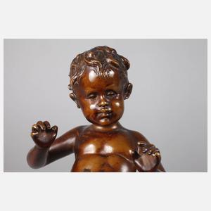 Edmund Gomansky, Putto und Frosch