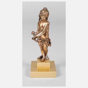 Mädchenhalbakt mit Rose