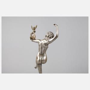 Marcel-André Bouraine, Tänzerin mit Tauben