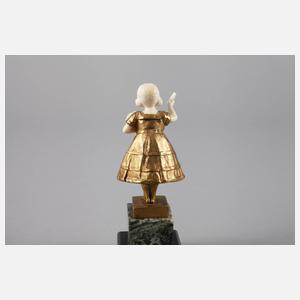 Franz Peleska, Chryselephantin, kleine Gratulantin