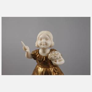 Franz Peleska, Chryselephantin, kleine Gratulantin