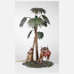 Figürliche Tischlampe Argentor-Werke Rust & Hetzel