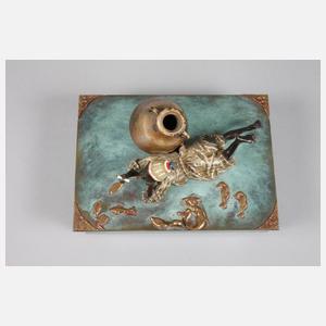 Wiener Bronze rauchender Orientale