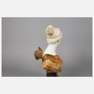 Professor Goual, Alabasterbüste