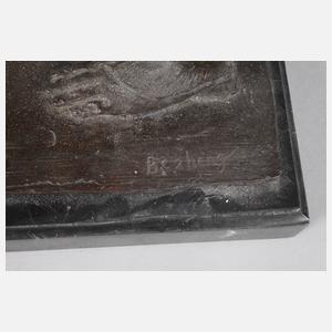 B. C. Zheng, Pavianskulptur