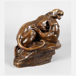 Friedrich Gornik, kämpfende Tiger