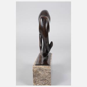 Fritz von Graevenitz, äsendes Reh