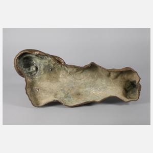 Japan große Tigerplastik mit Schlange