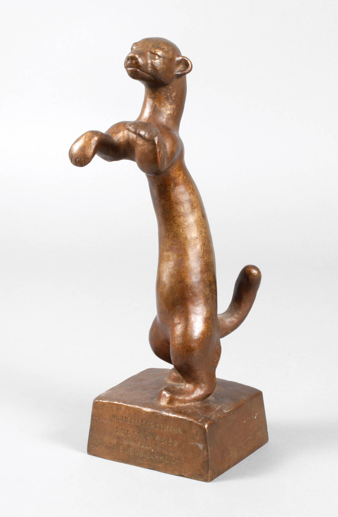 T. J. Häkkinen, stehendes Wiesel