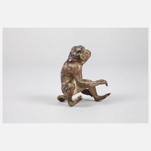 Wiener Bronze Affe