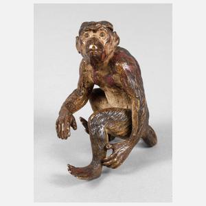Wiener Bronze Affe