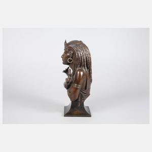 Bronzebüste der Kleopatra VII.