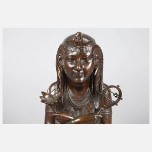 Bronzebüste der Kleopatra VII.