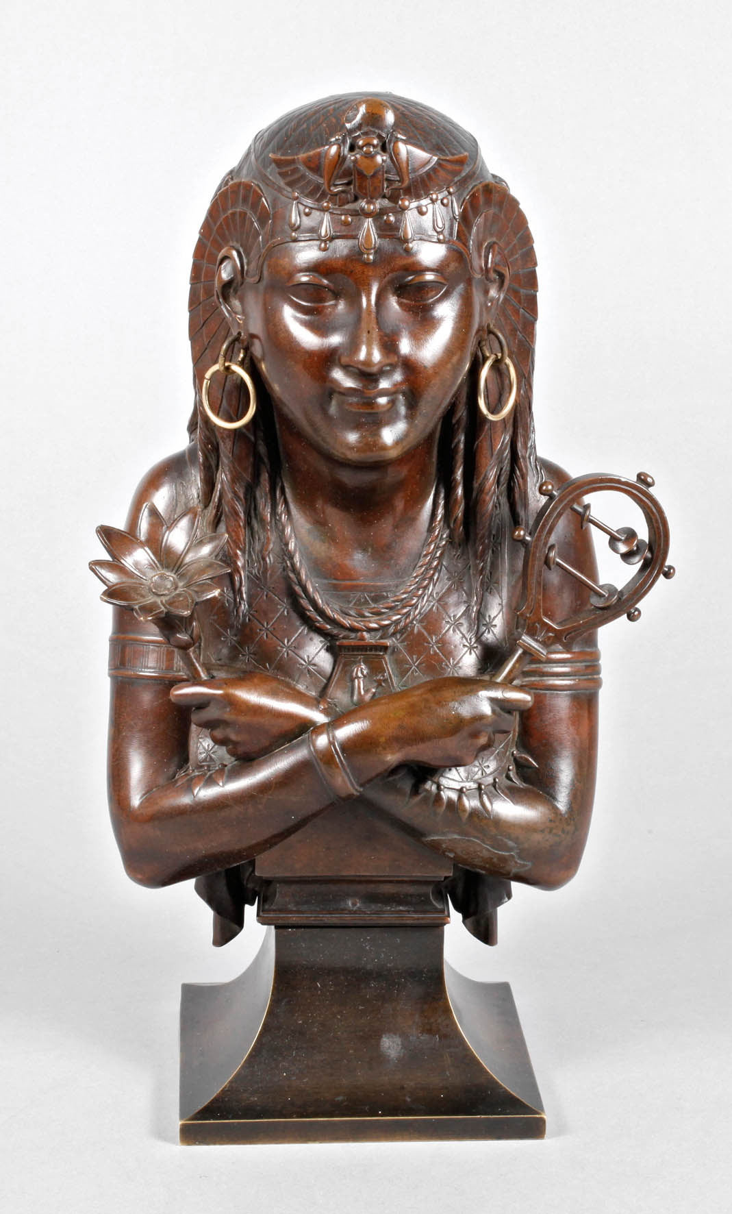 Bronzebüste der Kleopatra VII.