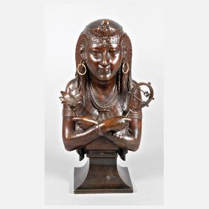 Bronzebüste der Kleopatra VII.