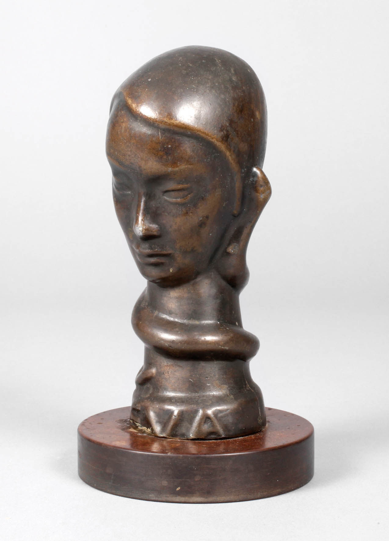 Büste der Eva mit der Schlange